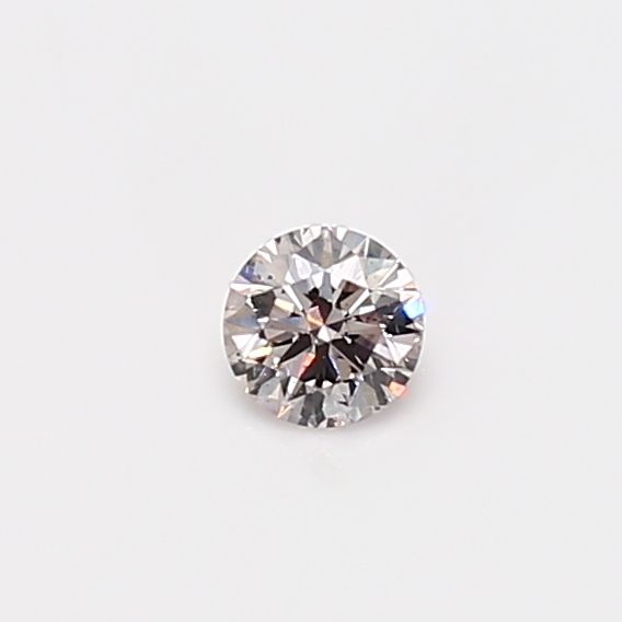 Round Very Light Pink Natural Diamond 0.17ct SI2 loose diamond