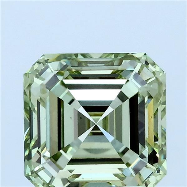 Asscher Fancy Intense Green Lab-grown Diamond 2.12ct VS2 loose diamond