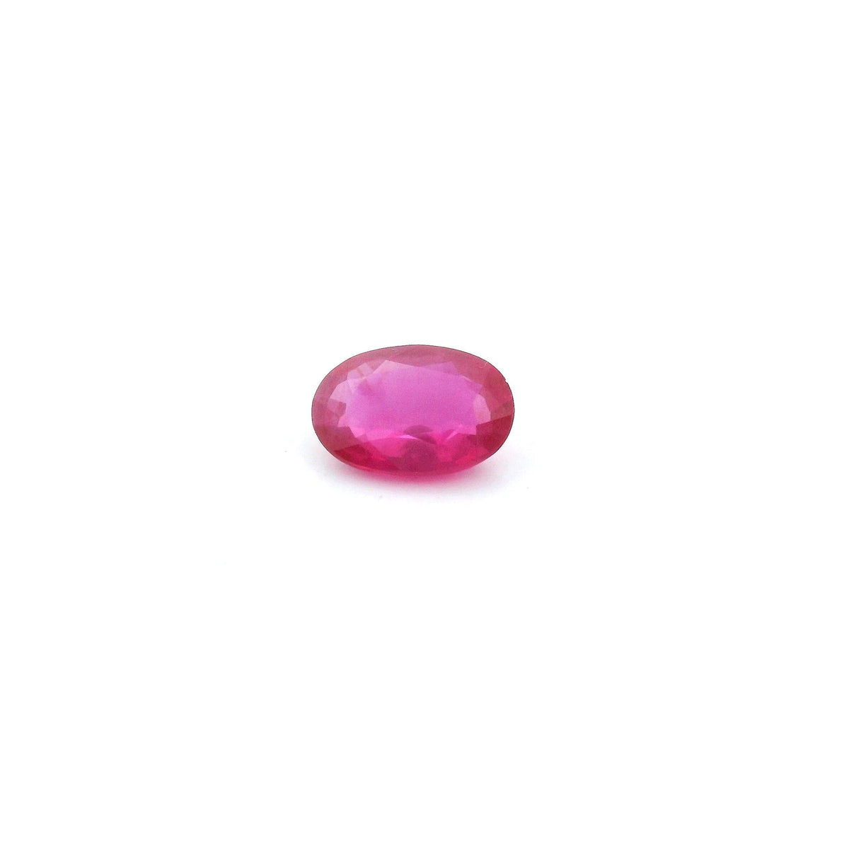 Oval Red Ruby 0.55ct loose gemstone