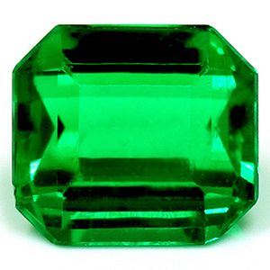 Emerald Green Emerald 0.63ct loose gemstone