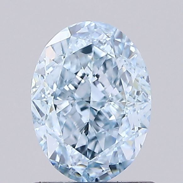 Oval Fancy Intense Blue Lab-grown Diamond 1.14ct VS1 loose diamond