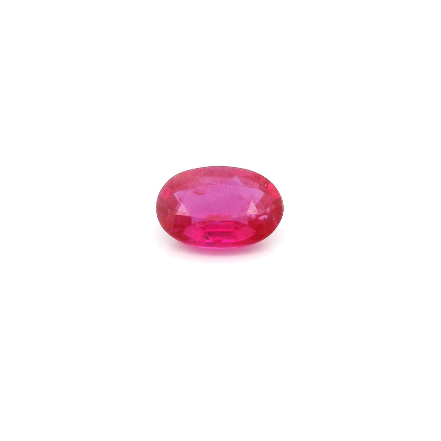 Oval Red Ruby 0.94ct loose gemstone