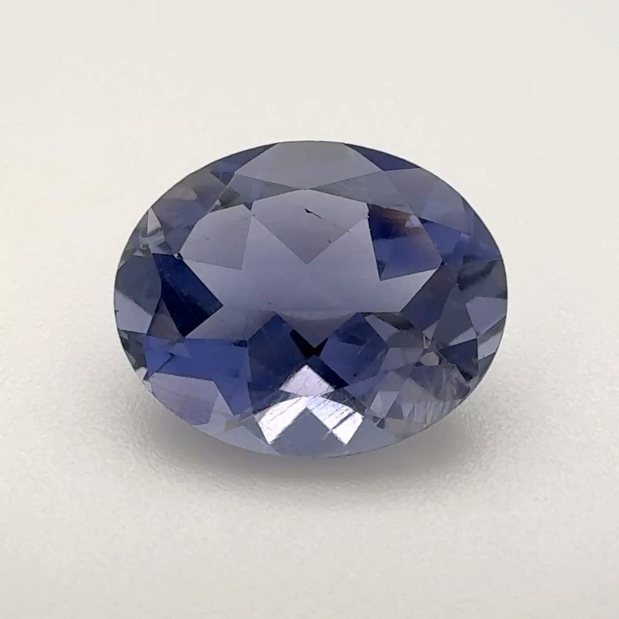 Oval Blue Iolite 2.98ct loose gemstone