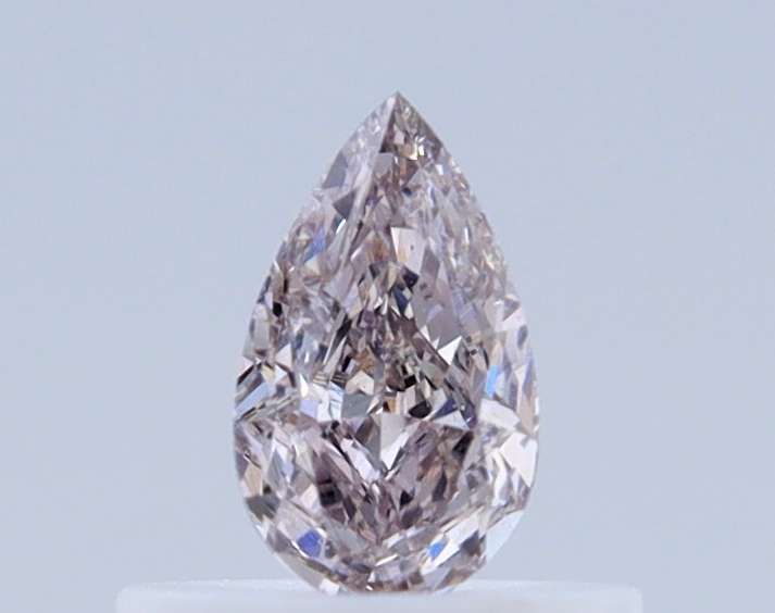Pear Fancy Brownish Pink Natural Diamond 0.33ct VVS2 loose diamond