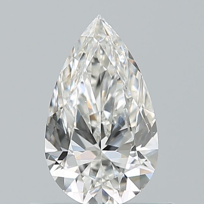 Pear Natural Diamond 0.60ct G VS1
