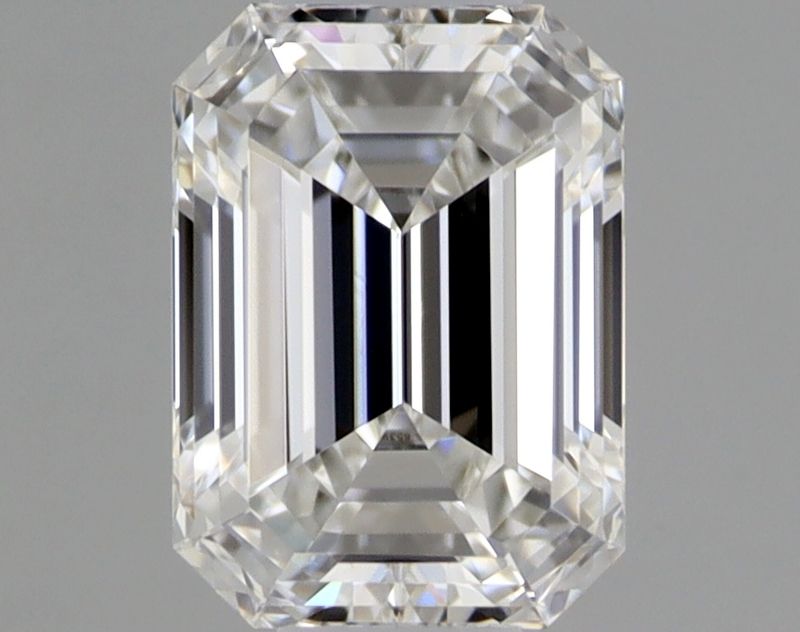 Emerald Natural Diamond 0.38ct F VVS1