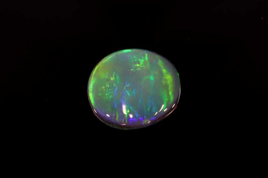Oval Multi_color Opal 0.65ct loose gemstone