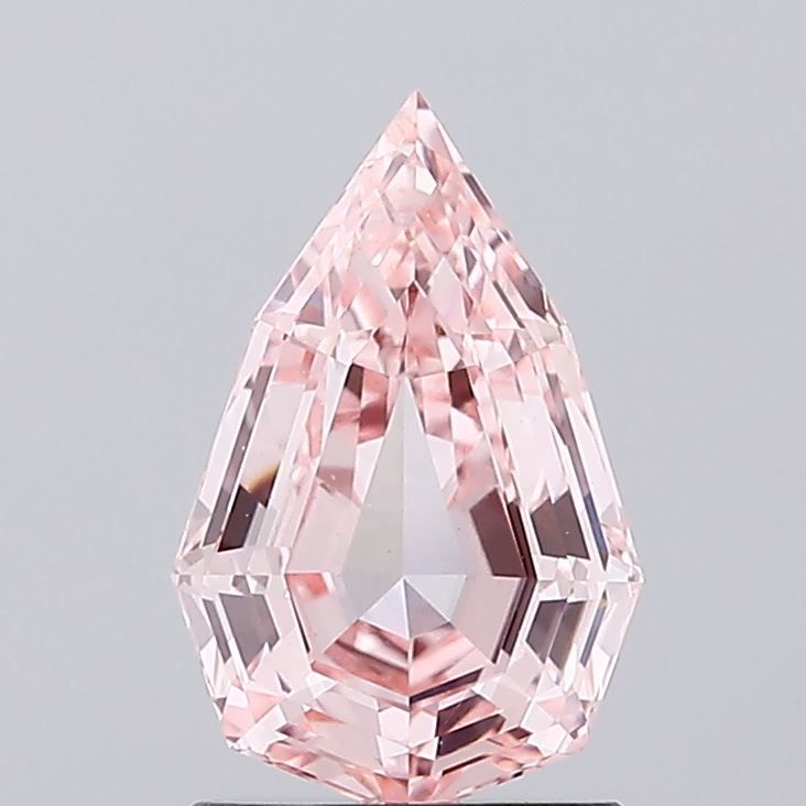 Octagonal Fancy Intense Pink Lab-grown Diamond 1.7ct VVS2 loose diamond