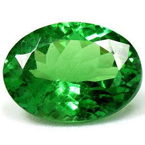 Oval Green Garnet 1.21ct loose gemstone