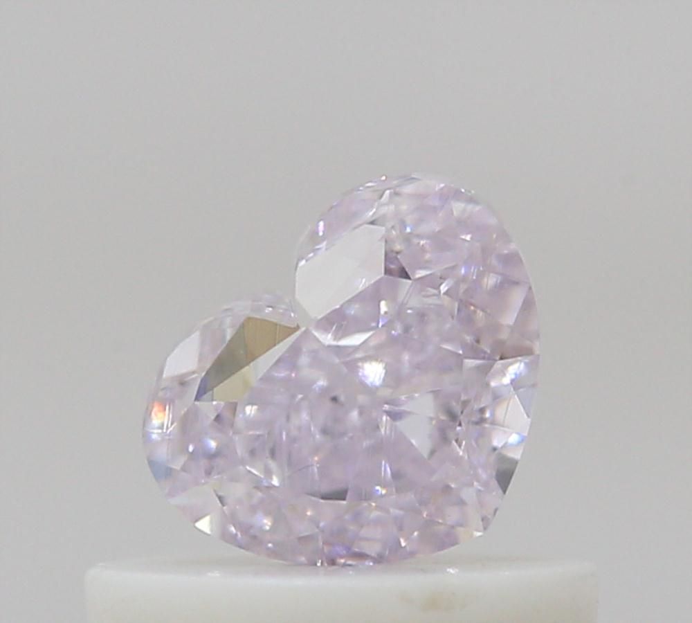 Heart Fancy Light Pink Natural Diamond 0.51ct SI2 loose diamond