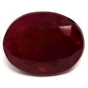 Oval Red Ruby 2.71ct loose gemstone