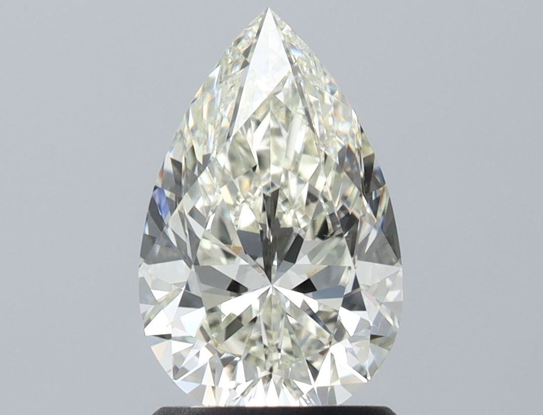 Pear Natural Diamond 1.51ct J VS2