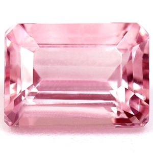 Emerald Pink Morganite 1.08ct loose gemstone