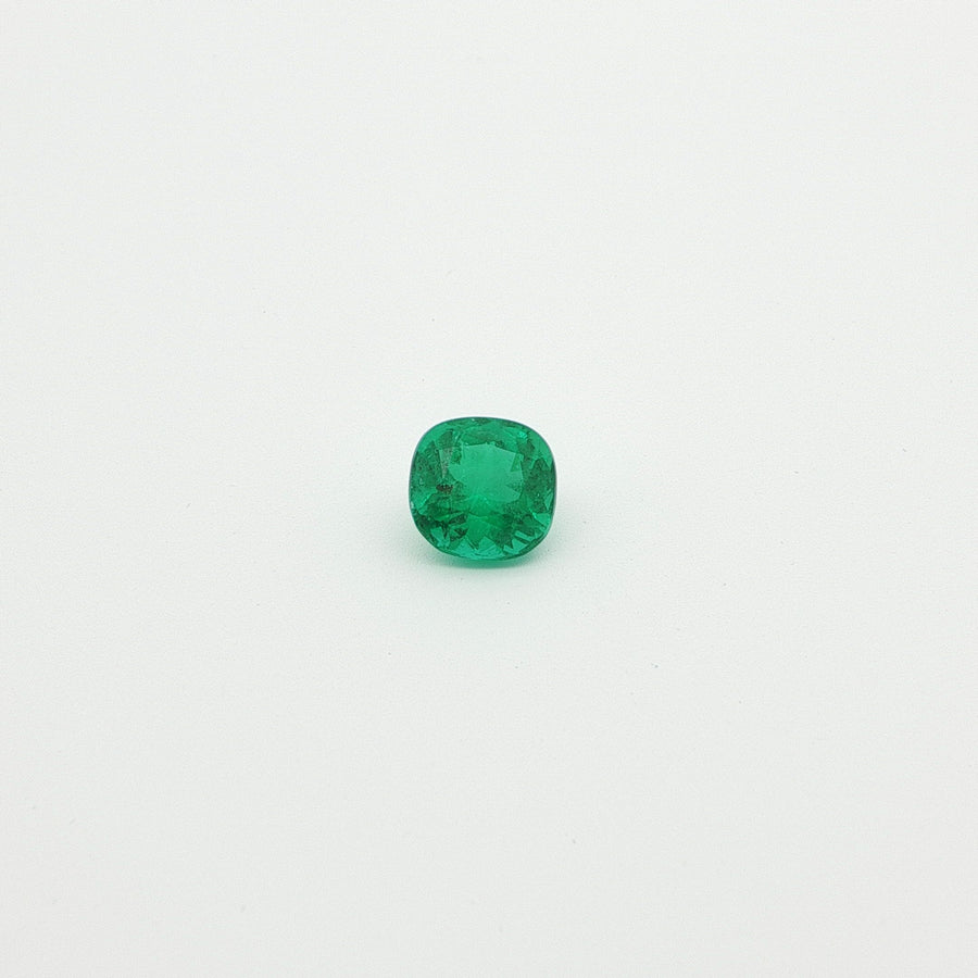 Cushion Green Emerald 2.13ct loose gemstone