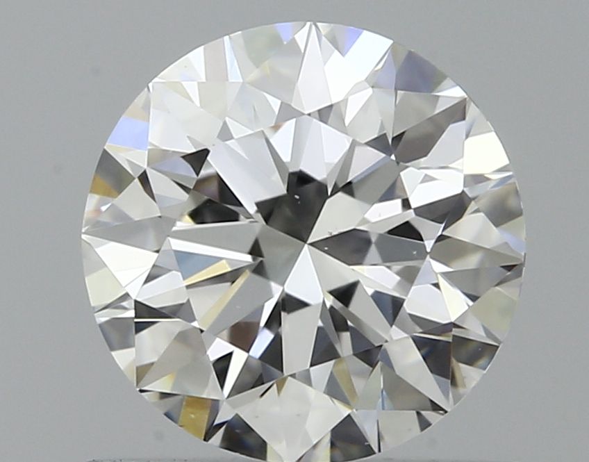 Round Natural Diamond 0.75ct D VS2