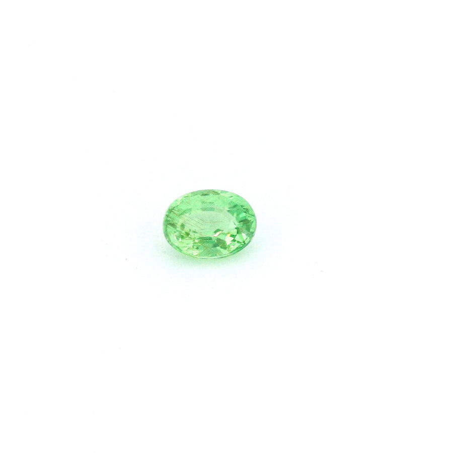 Oval Green Garnet 0.45ct loose gemstone