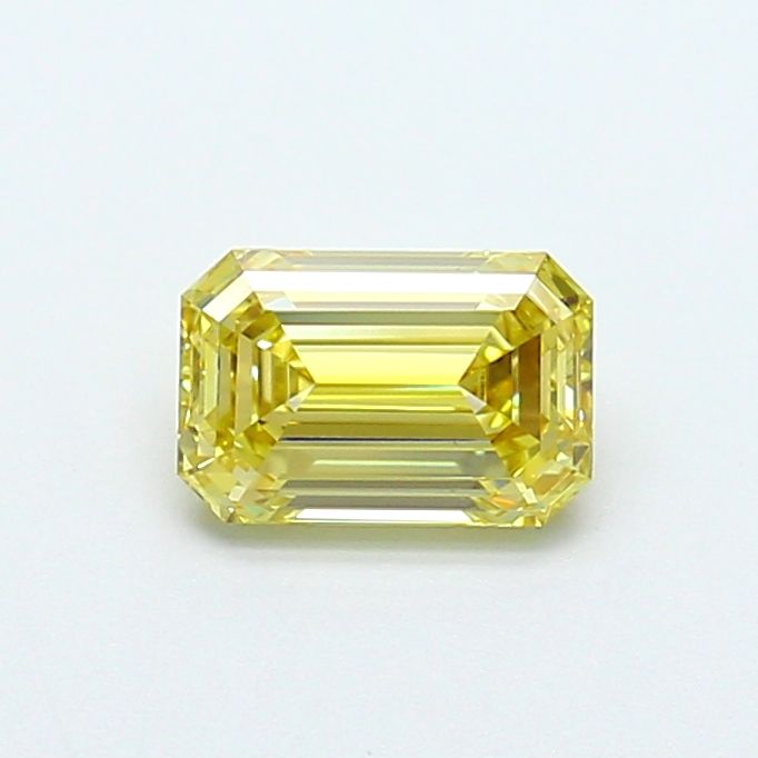Emerald Fancy Light Yellow Lab-grown Diamond 1.04ct VVS2 loose diamond