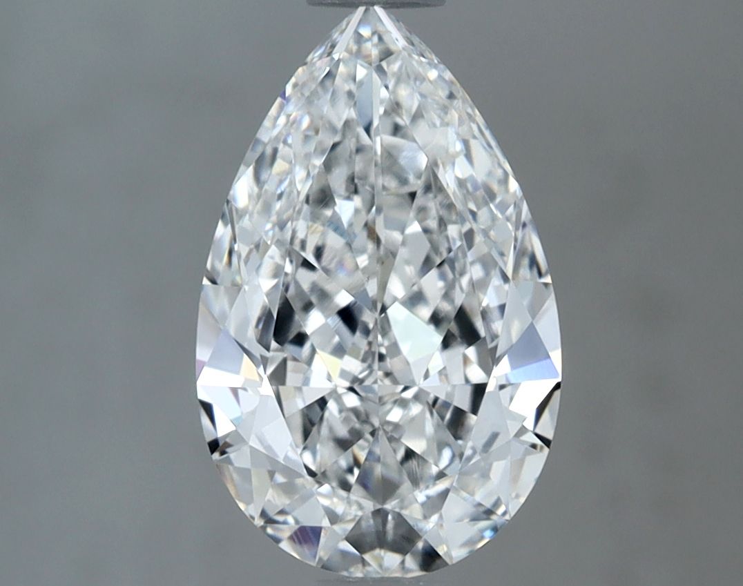 Pear Natural Diamond 1.50ct D VS2