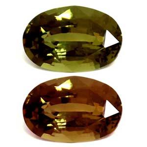 Oval Green Alexandrite 0.79ct loose gemstone