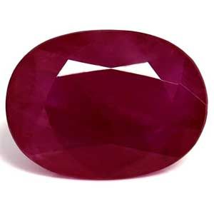 Oval Red Ruby 5.2ct loose gemstone
