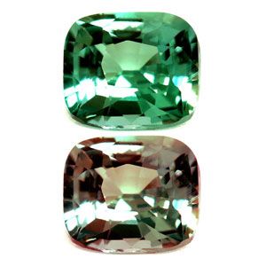 Cushion Green Alexandrite 0.56ct loose gemstone