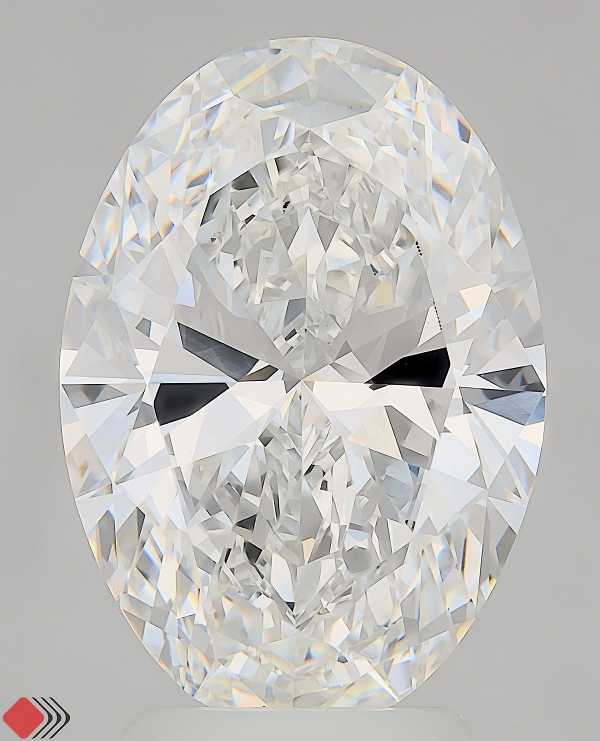 Oval Lab-Grown Diamond 3.57ct E VVS1