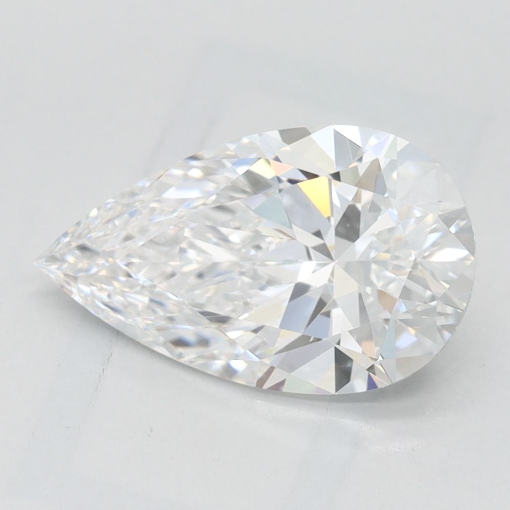 Pear Lab-Grown Diamond 1.57ct D IF