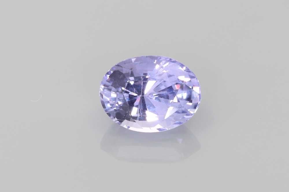 Oval Purple Sapphire 2.06ct loose gemstone