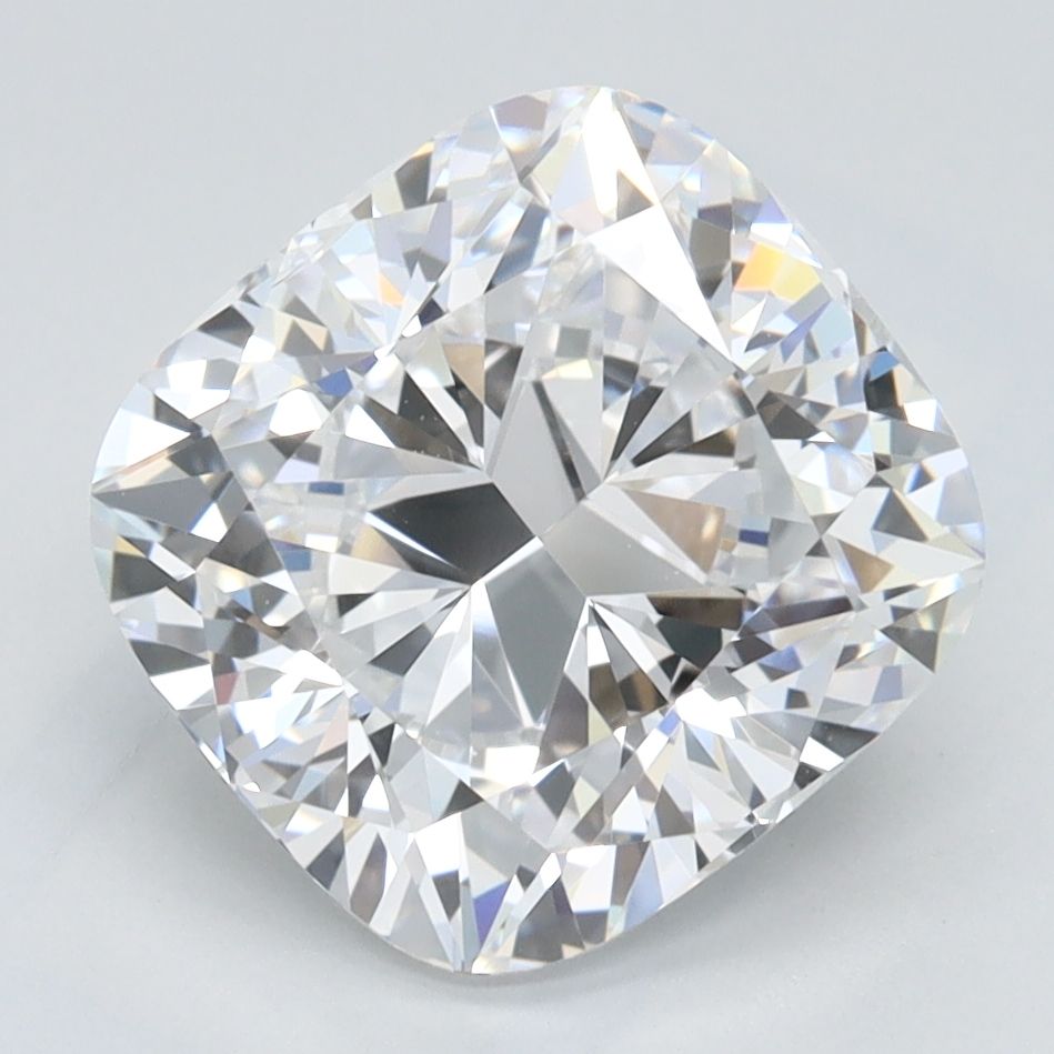 Cushion Lab-Grown Diamond 2.78ct D VVS1