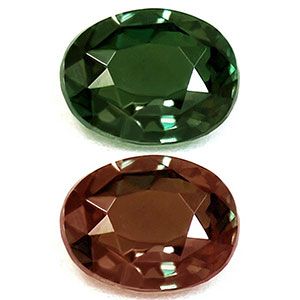 Oval Green Alexandrite 0.28ct loose gemstone