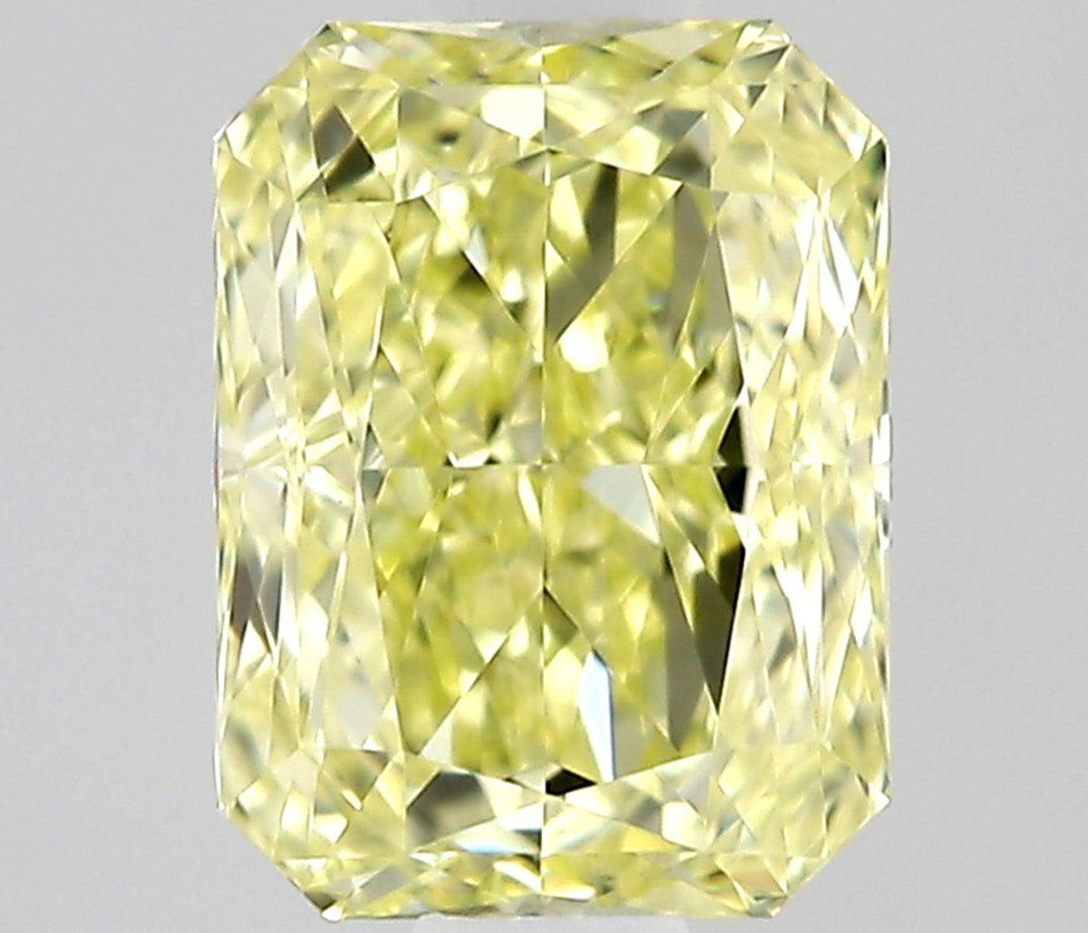 Radiant Fancy Yellow Natural Diamond 0.43ct VVS1 loose diamond
