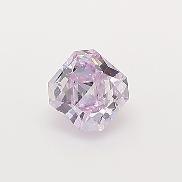Radiant Fancy Pinkish Purple Natural Diamond 0.27ct I2 loose diamond