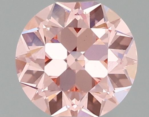 European Cut Fancy Vivid Pink Lab-grown Diamond 1.08ct VS1 loose diamond