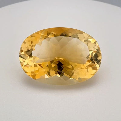 Oval Orange Citrine 12.02ct loose gemstone