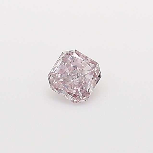 Radiant Fancy Light Brown Pink Natural Diamond 0.1ct loose diamond