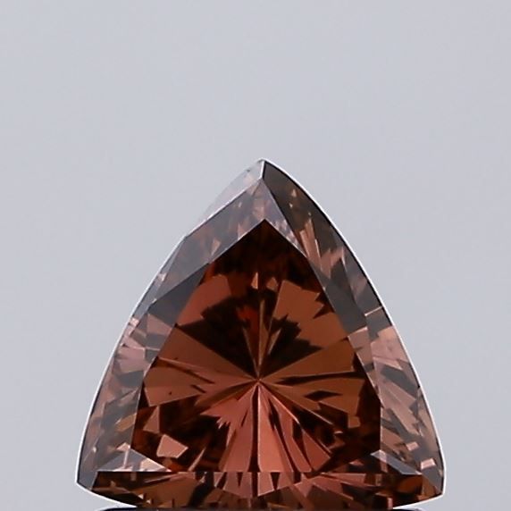 Triangular Fancy Brown Lab-grown Diamond 0.54ct VS1 loose diamond