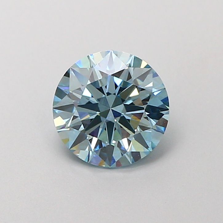 Round Fancy Intense Blue Lab-grown Diamond 1.04ct VVS2 loose diamond