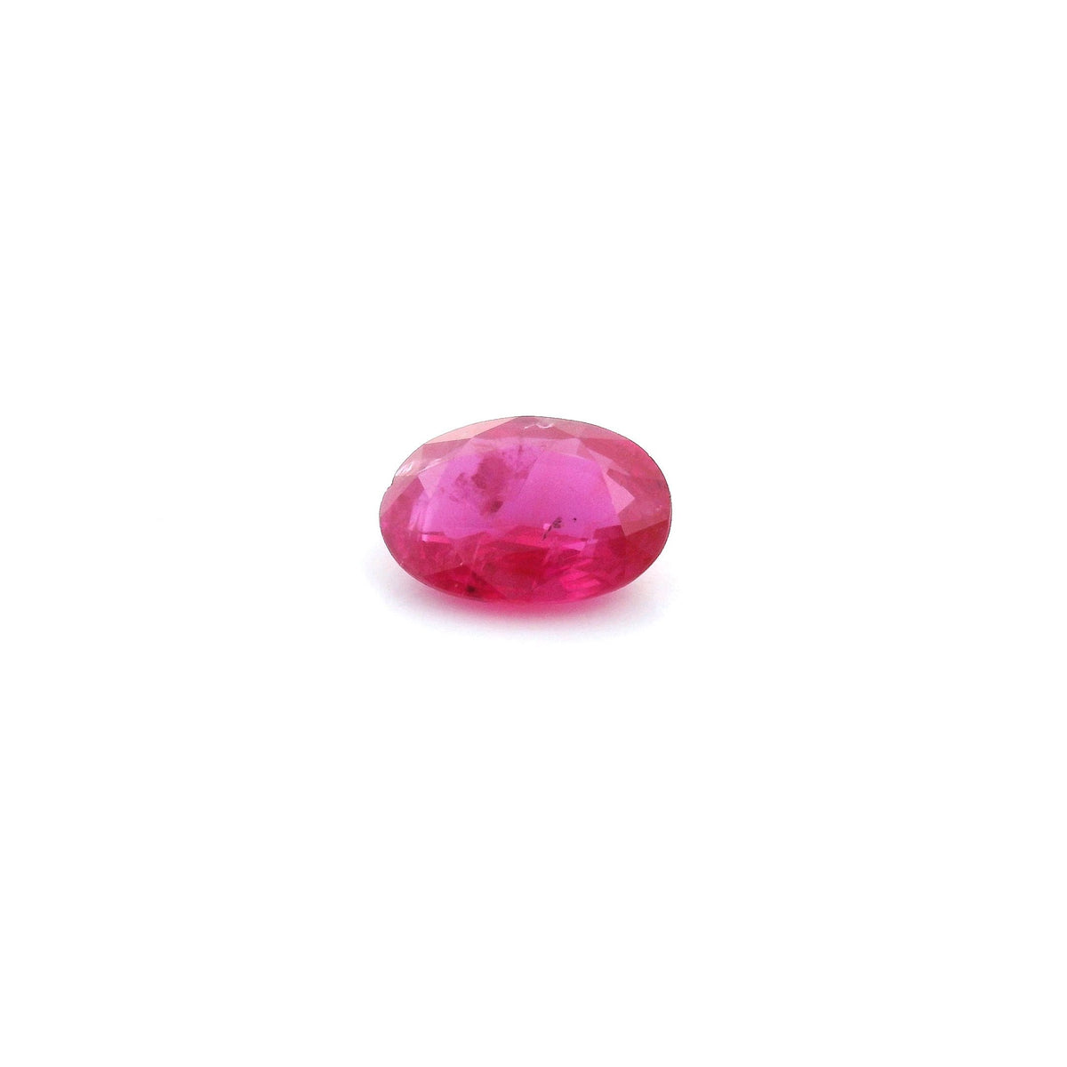 Oval Red Ruby 0.84ct loose gemstone