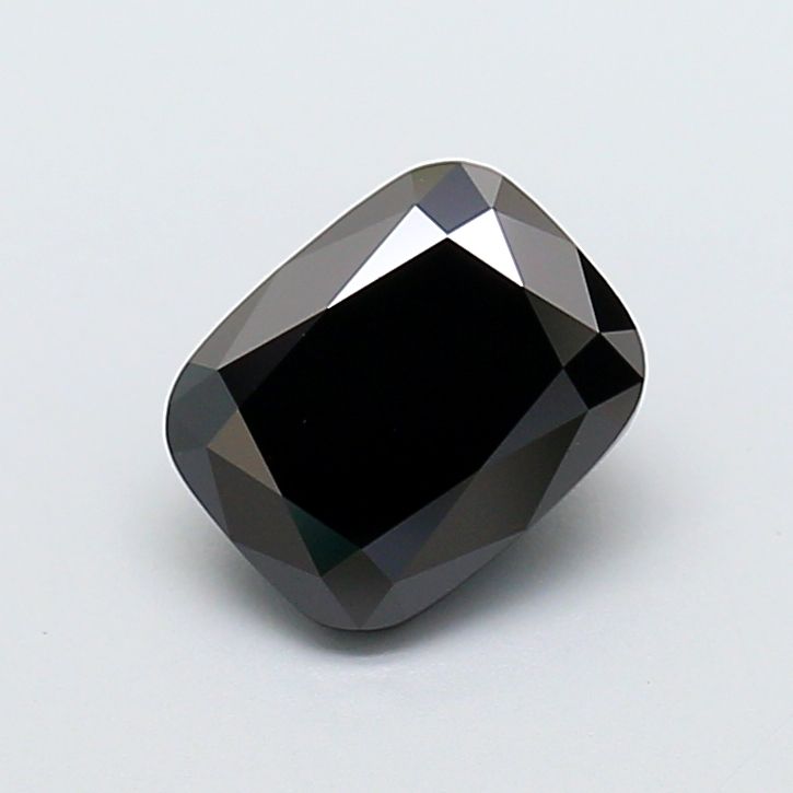 Cushion Fancy Black Lab-grown Diamond 1.59ct loose diamond