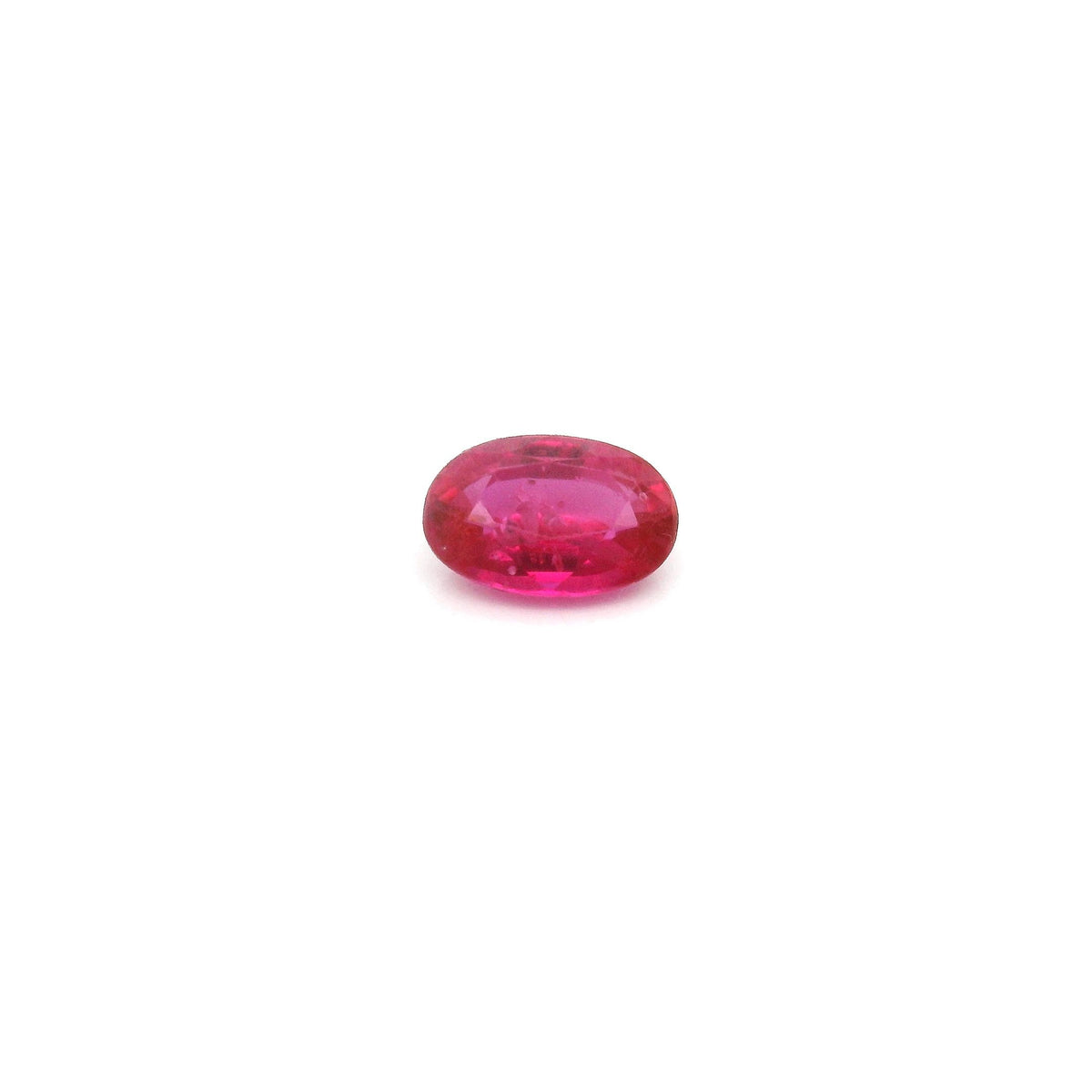 Oval Red Ruby 0.57ct loose gemstone
