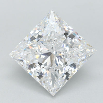Princess Lab-Grown Diamond 3.29ct D FL