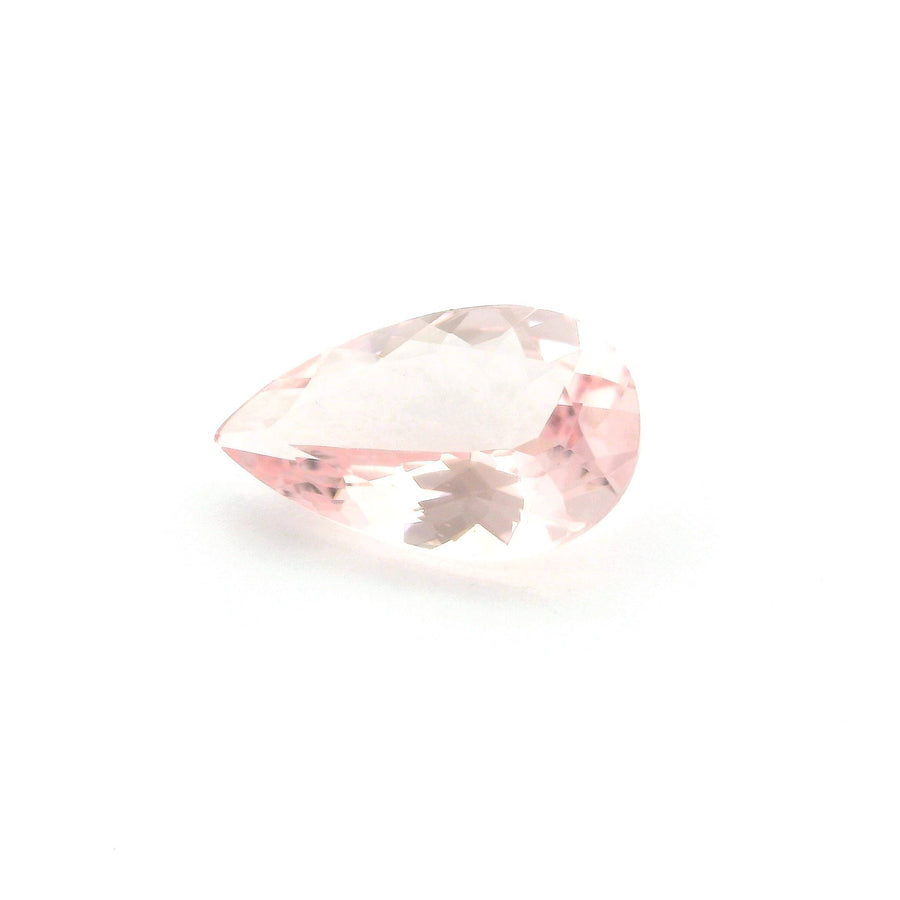 Pear Pink Morganite 2.14ct loose gemstone