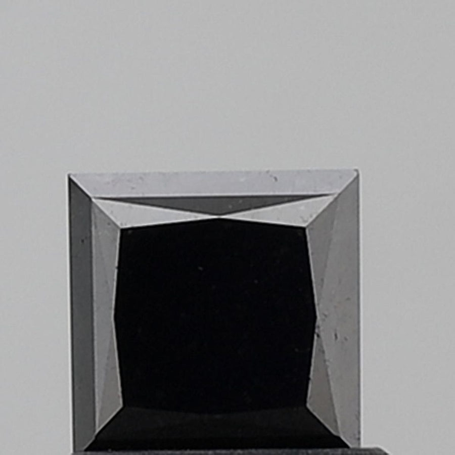 Princess Black Natural Diamond 0.82ct VVS2 loose diamond