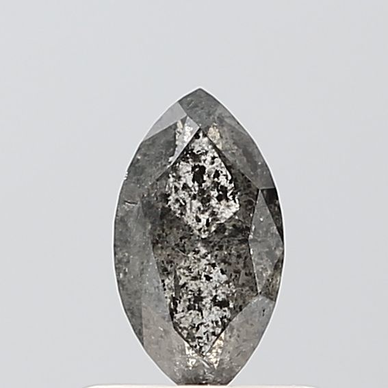 Marquise Salt And Pepper Natural Diamond 0.49ct VS1 loose diamond
