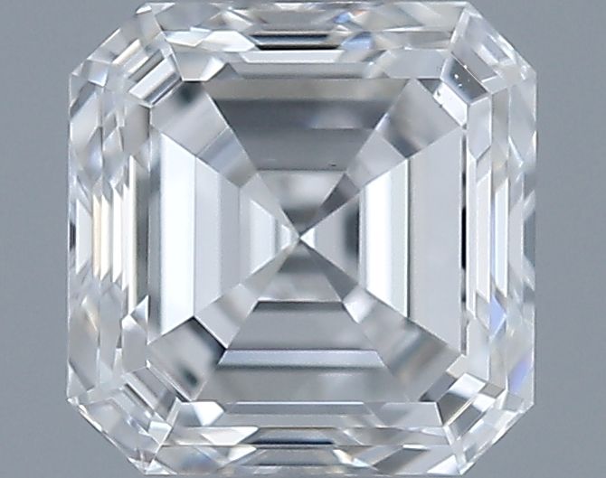 Asscher Natural Diamond 0.53ct G VS2