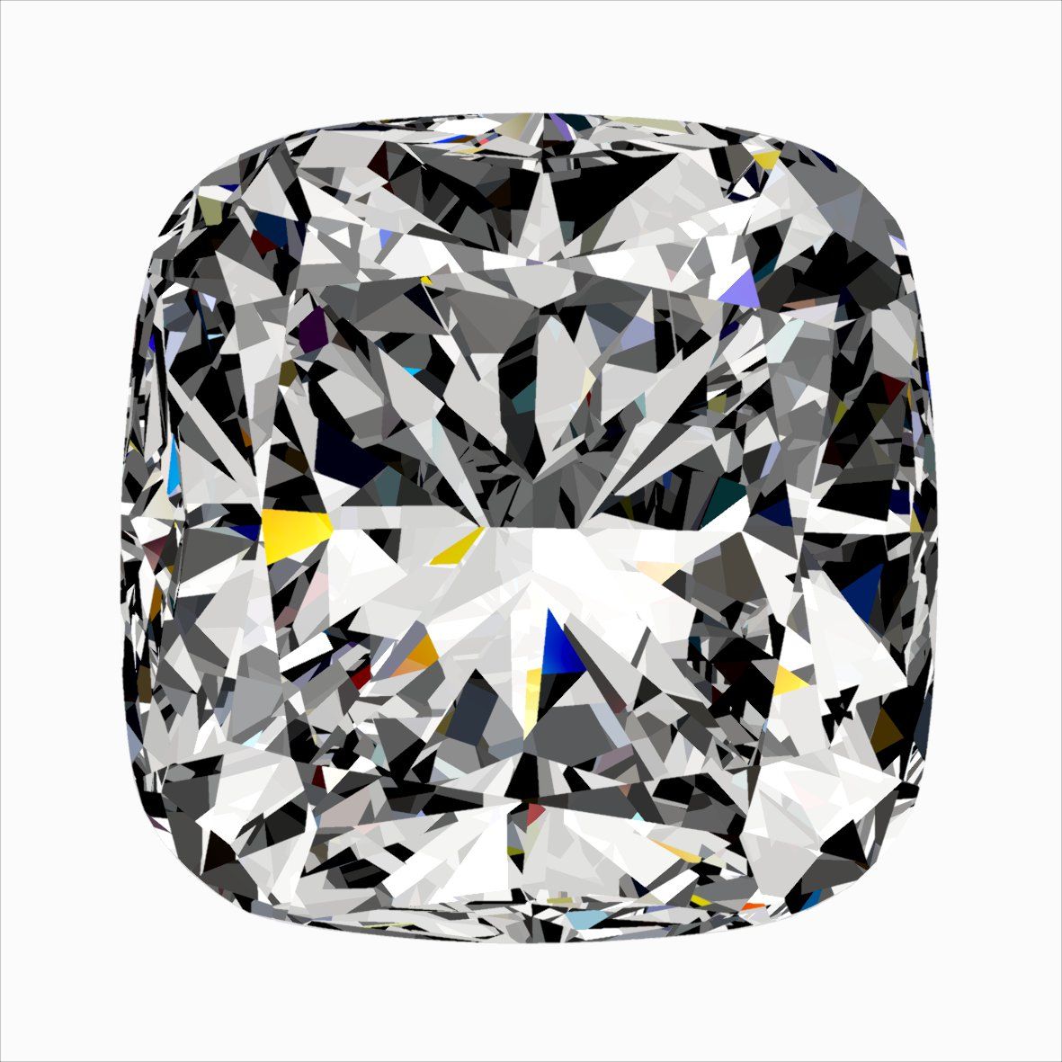 Cushion Natural Diamond 0.35ct H VS1