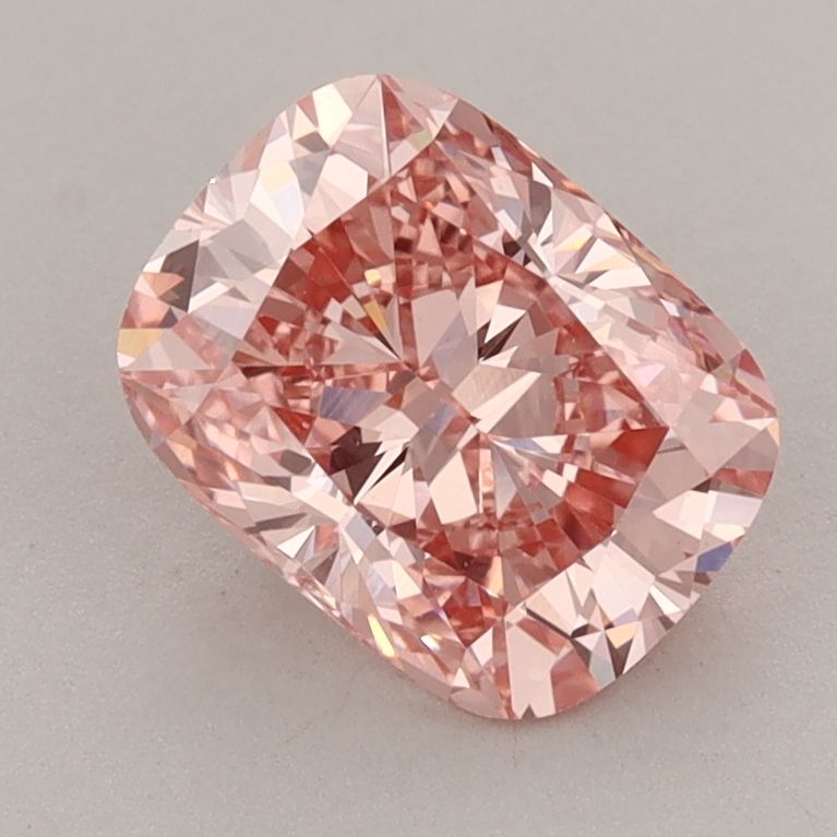 Cushion Fancy Vivid Pink Lab-grown Diamond 1.59ct VS1 loose diamond