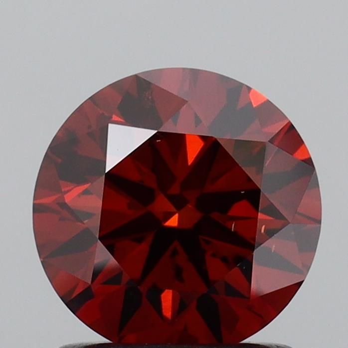 Round Fancy Deep Orange Lab-grown Diamond 1.14ct SI2 loose diamond