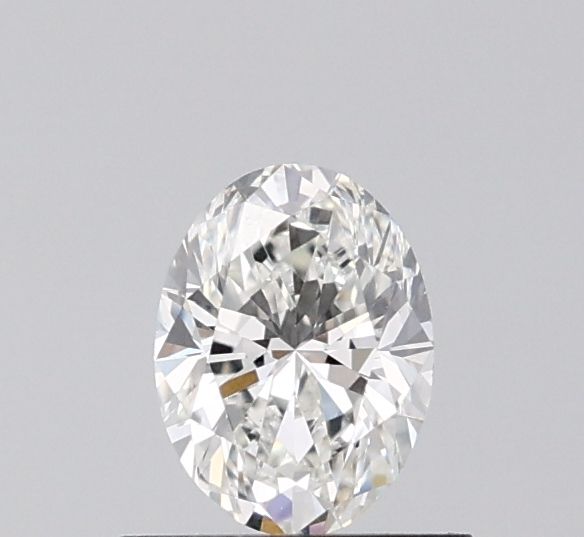 Oval Natural Diamond 0.52ct H VS1