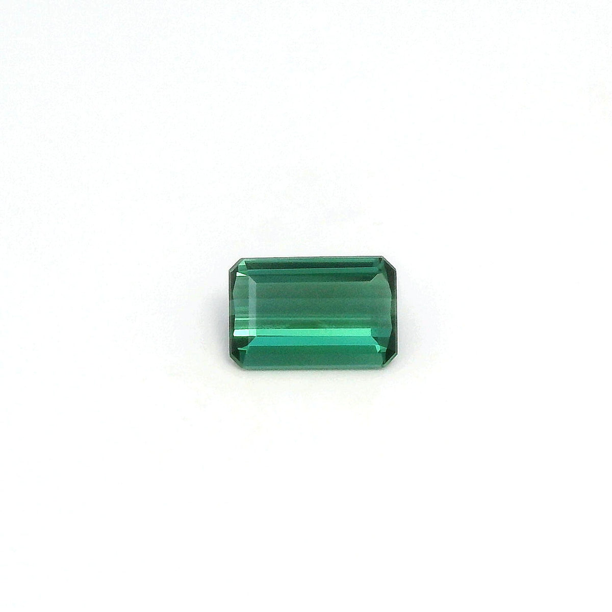 Octagonal Green Tourmaline 0.5ct loose gemstone